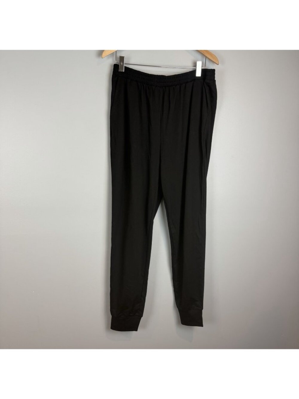 Antthony Design Originals Black Pants Joggers Womens Size XL Elastic Waist